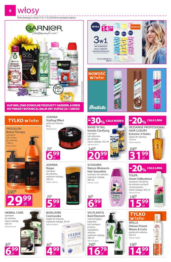 Gazetka promocyjna Hebe str. 6