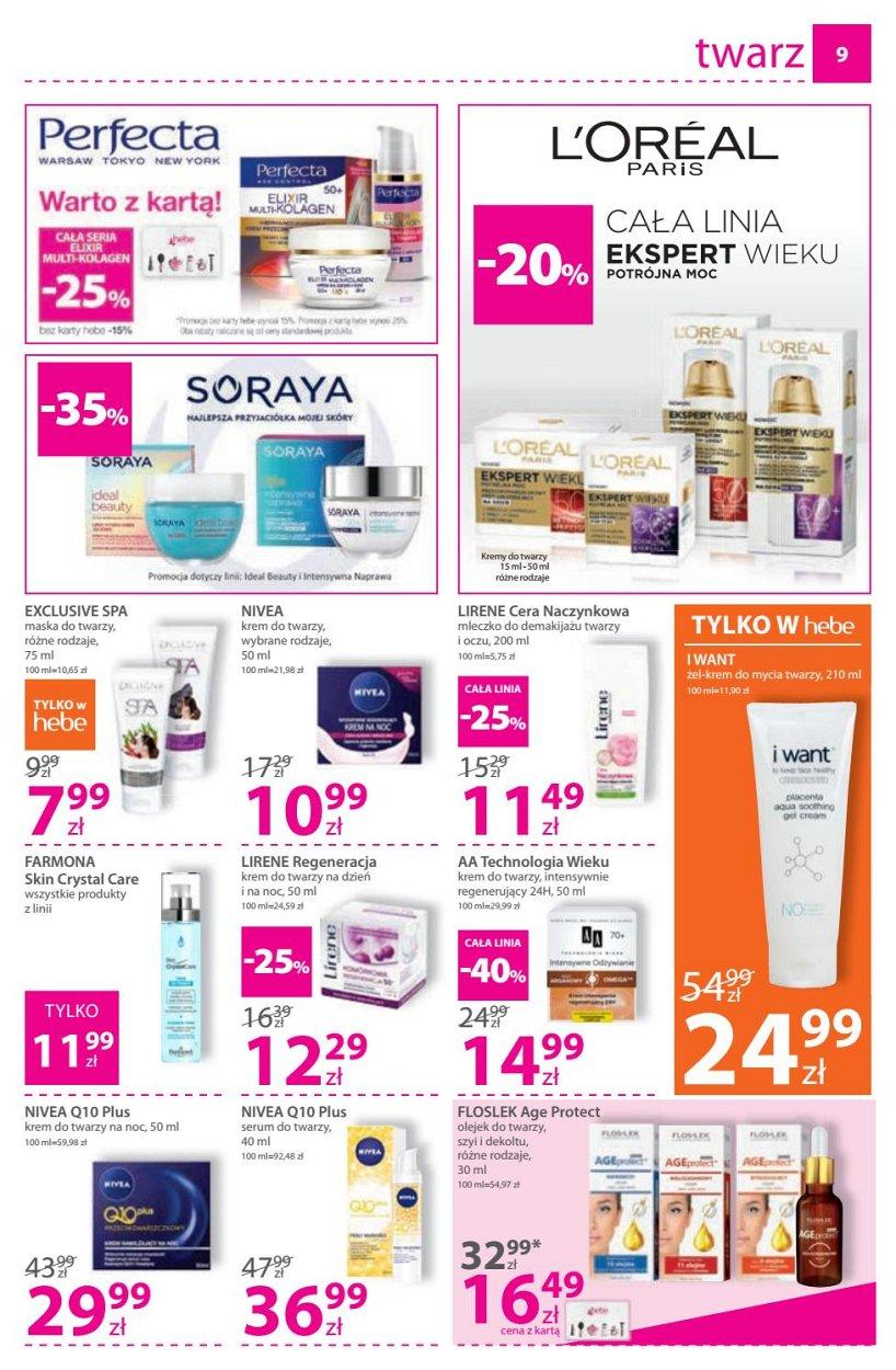 Gazetka promocyjna Hebe str. 9