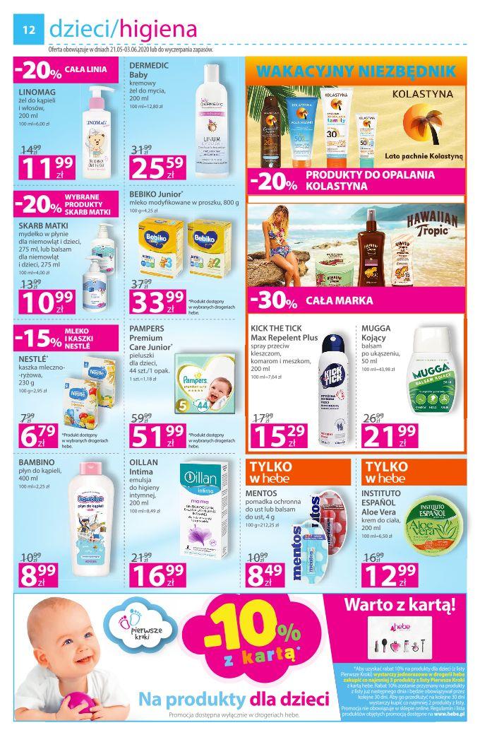 Gazetka promocyjna Hebe str. 12