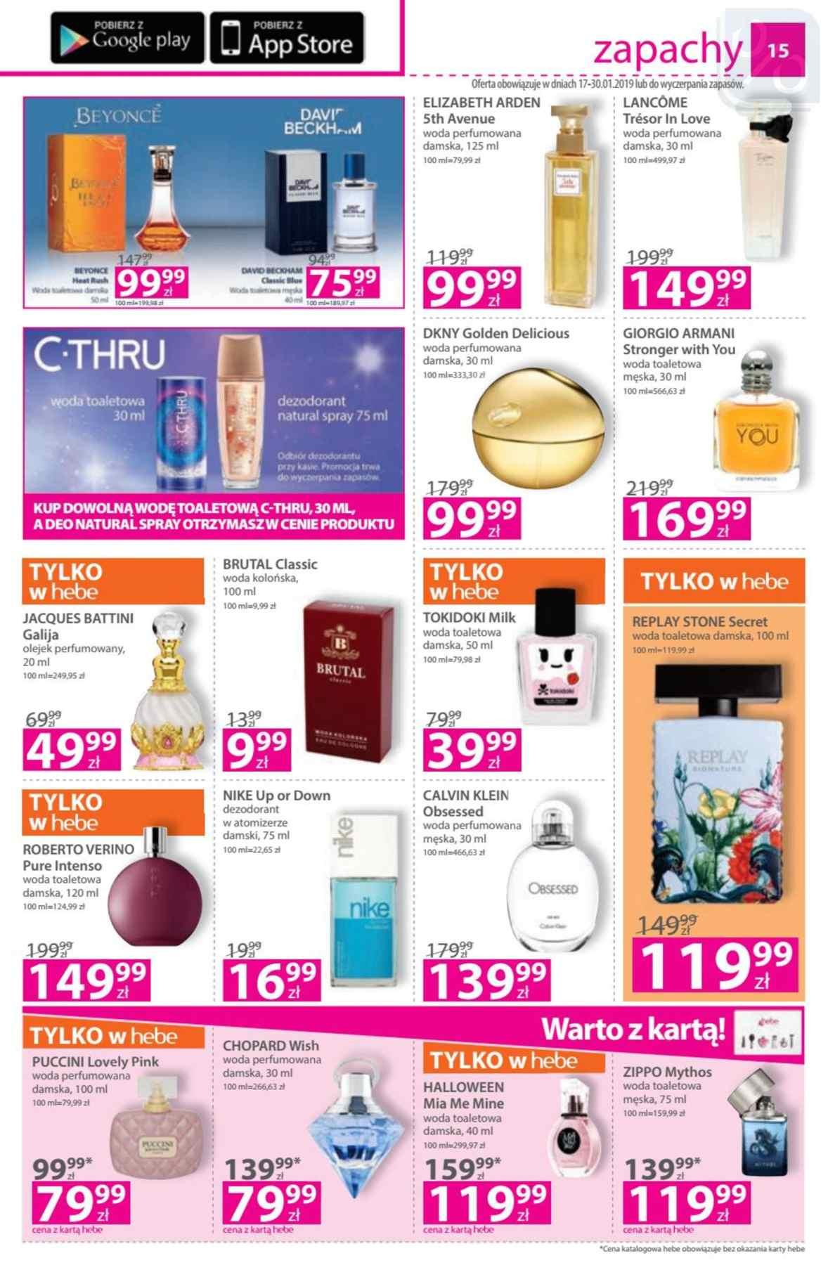 Gazetka promocyjna Hebe str. 15