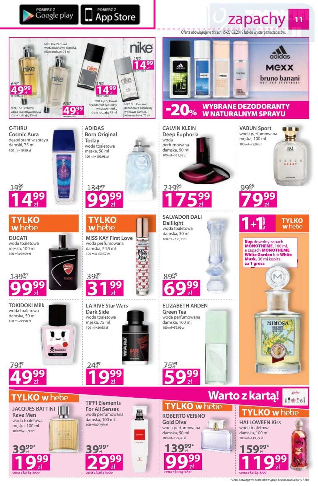 Gazetka promocyjna Hebe str. 11