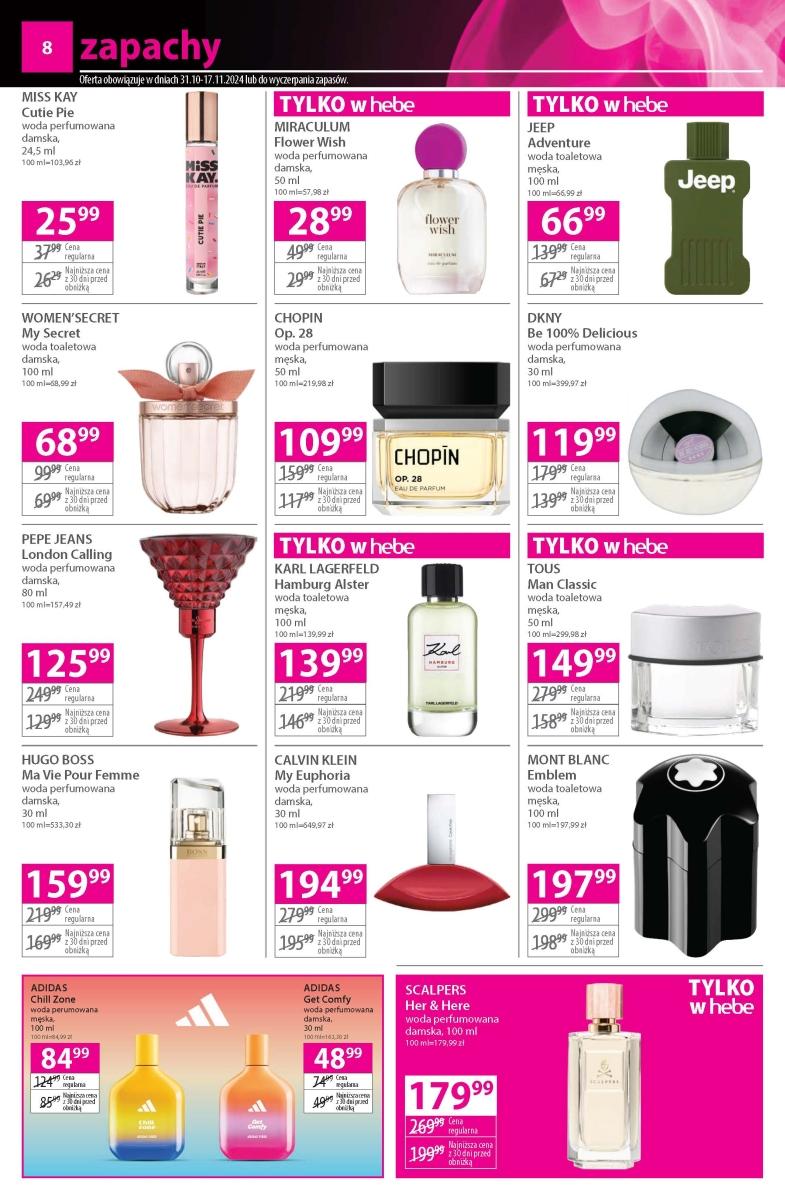 Gazetka promocyjna Hebe str. 8