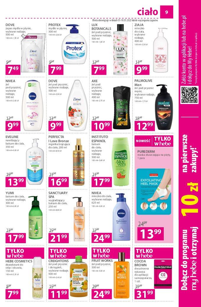 Gazetka promocyjna Hebe str. 9