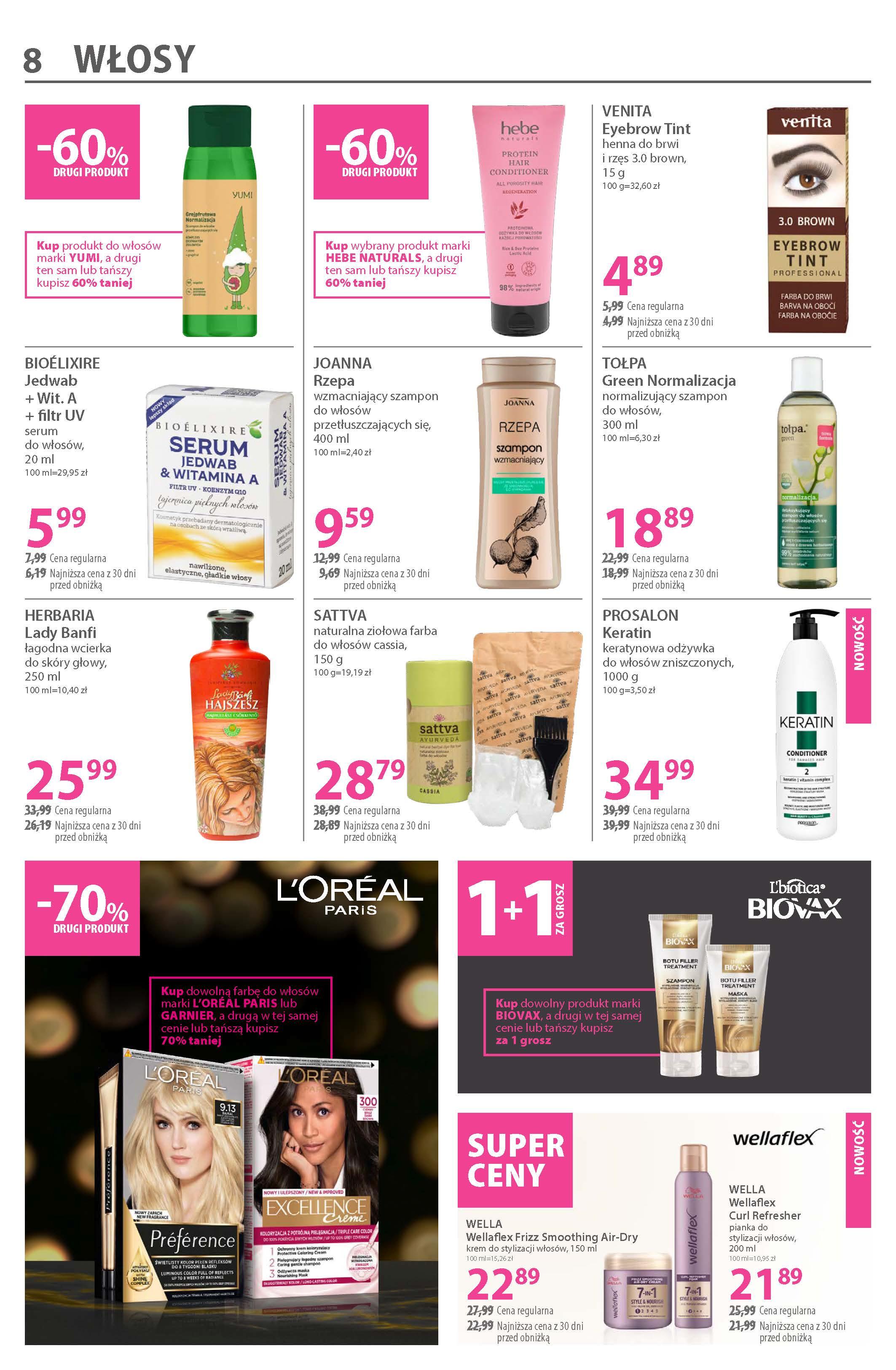 Gazetka promocyjna Hebe str. 8