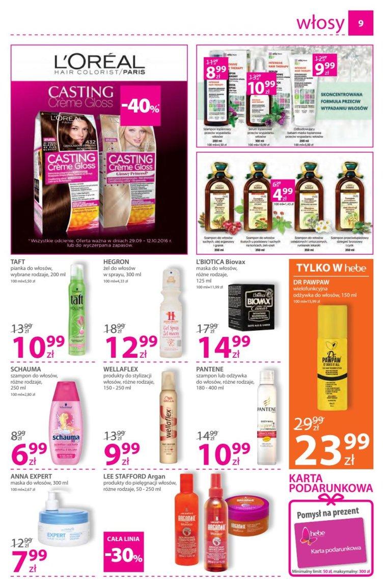 Gazetka promocyjna Hebe str. 9