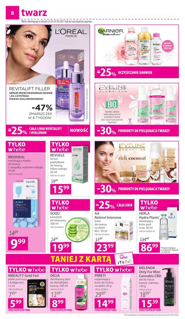 Gazetka promocyjna Hebe str. 8