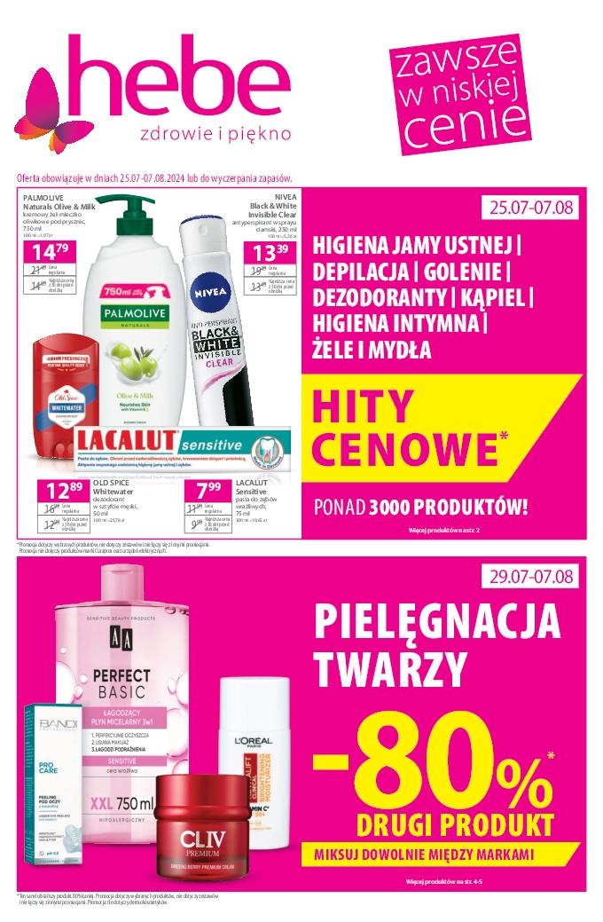 Gazetka promocyjna Hebe str. 1