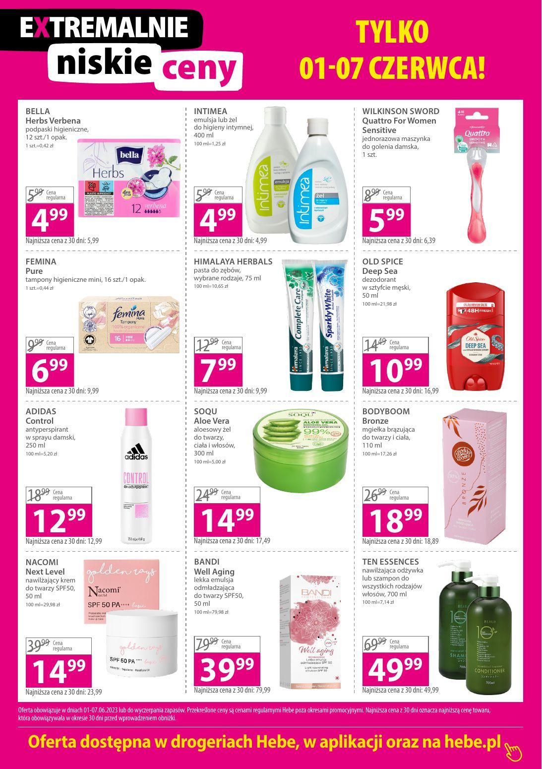 Gazetka promocyjna Hebe str. 2