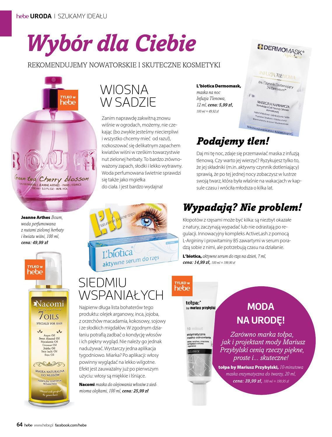 Gazetka promocyjna Hebe str. 64