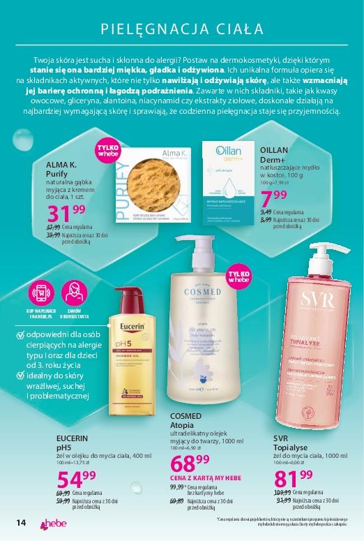 Gazetka promocyjna Hebe str. 14