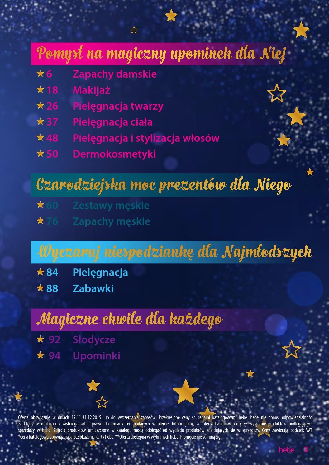 Gazetka promocyjna Hebe str. 3