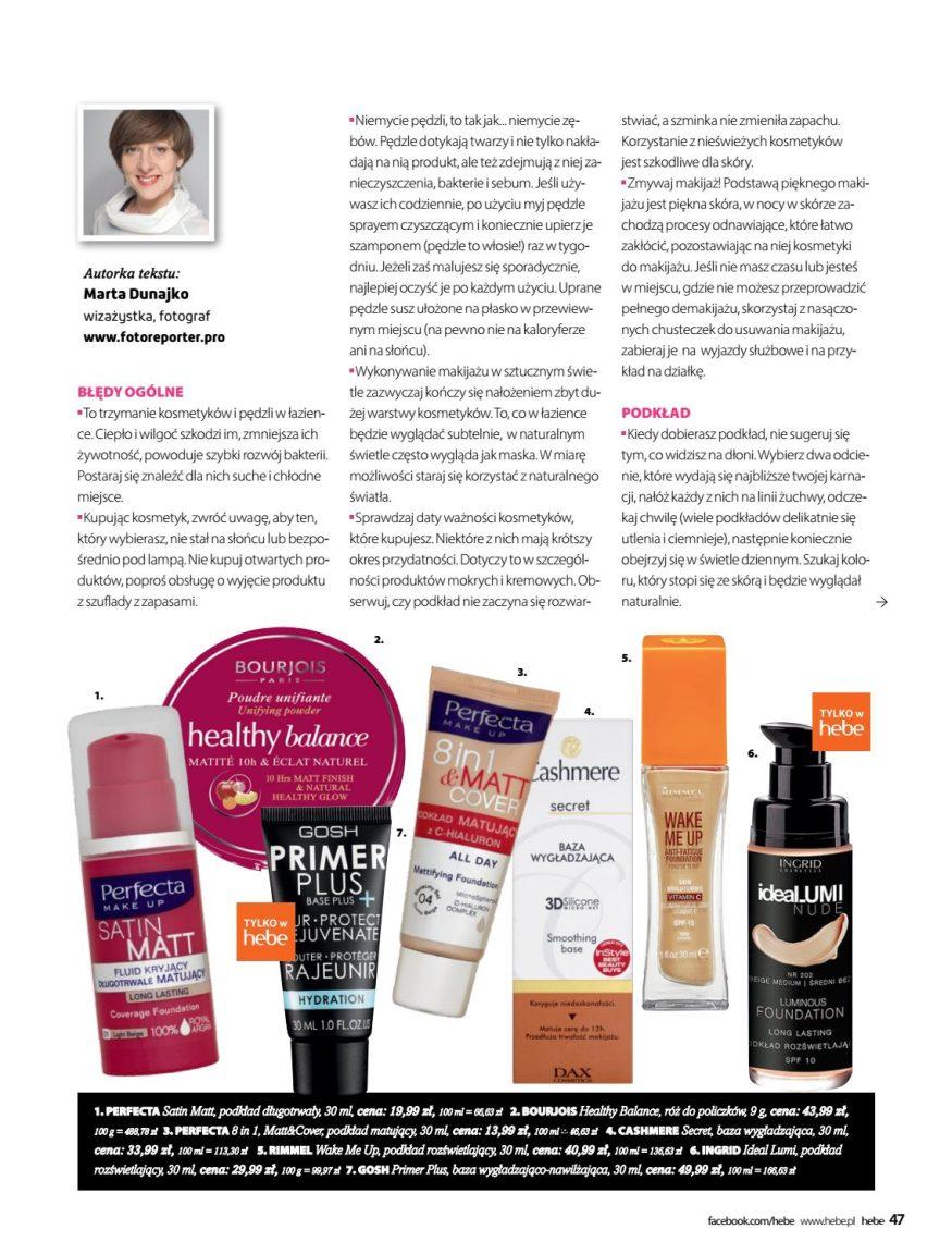 Gazetka promocyjna Hebe str. 47