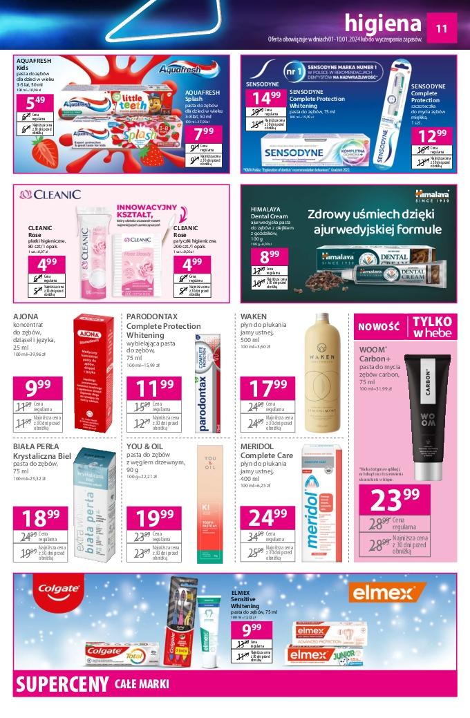 Gazetka promocyjna Hebe str. 11