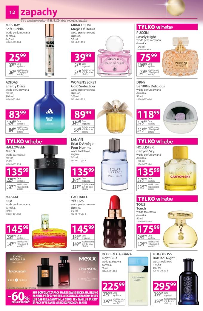 Gazetka promocyjna Hebe str. 12