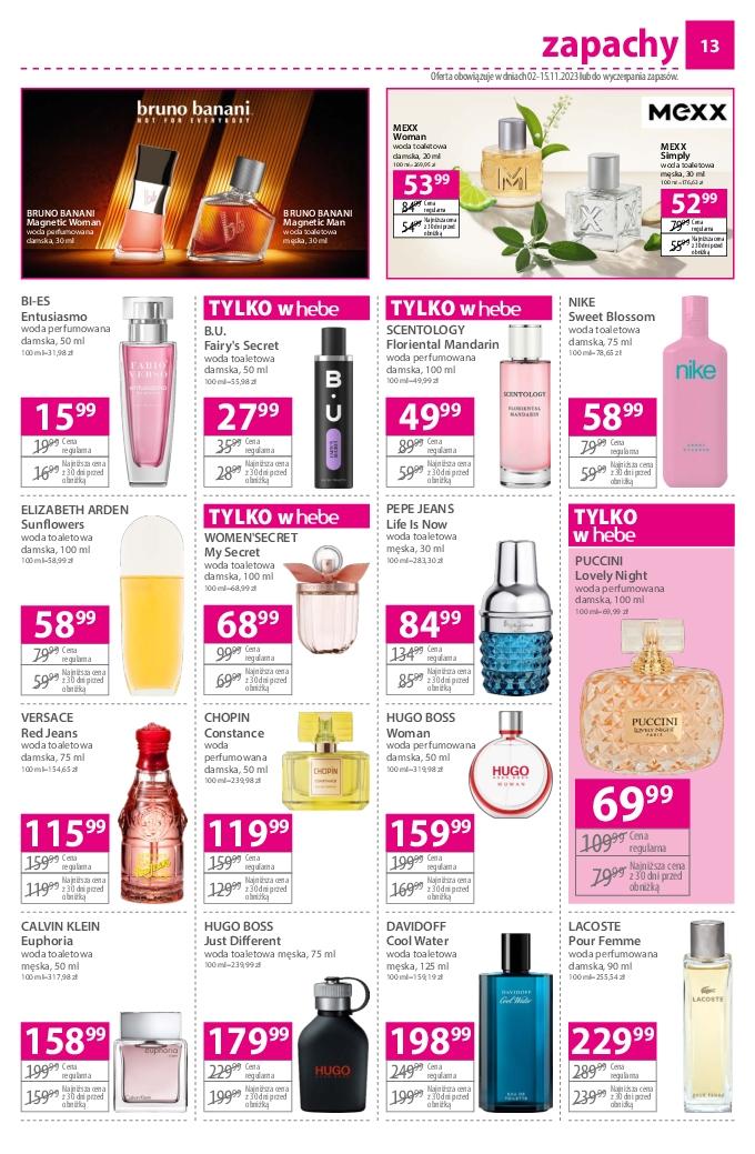 Gazetka promocyjna Hebe str. 13