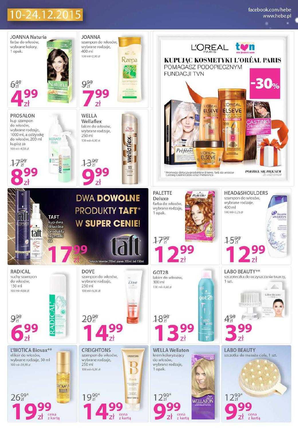 Gazetka promocyjna Hebe str. 7