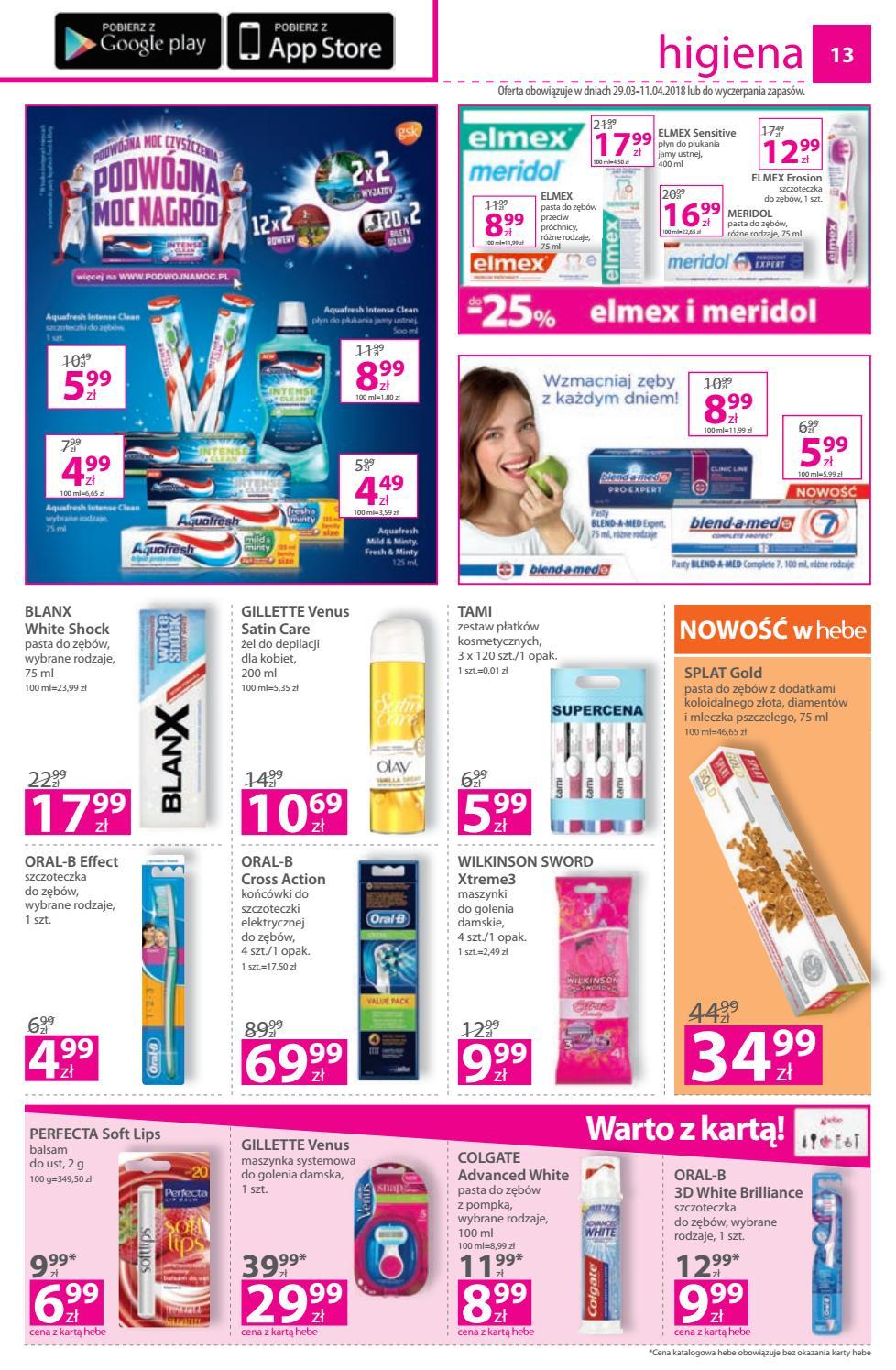 Gazetka promocyjna Hebe str. 13