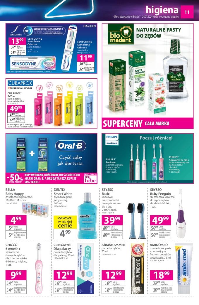 Gazetka promocyjna Hebe str. 11