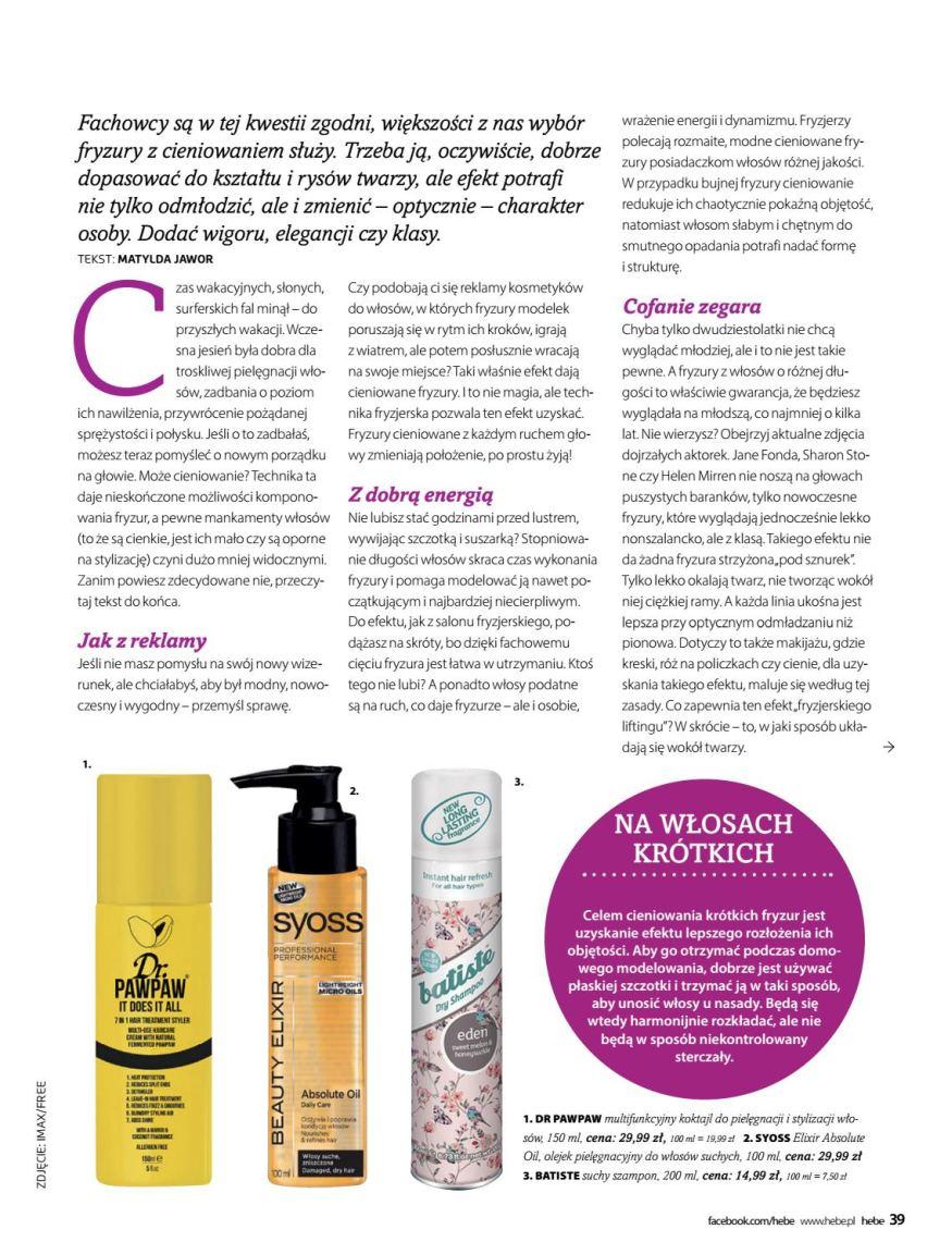 Gazetka promocyjna Hebe str. 39