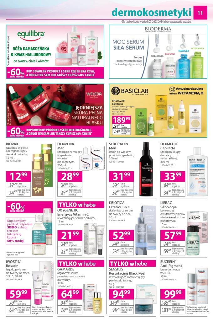 Gazetka promocyjna Hebe str. 11