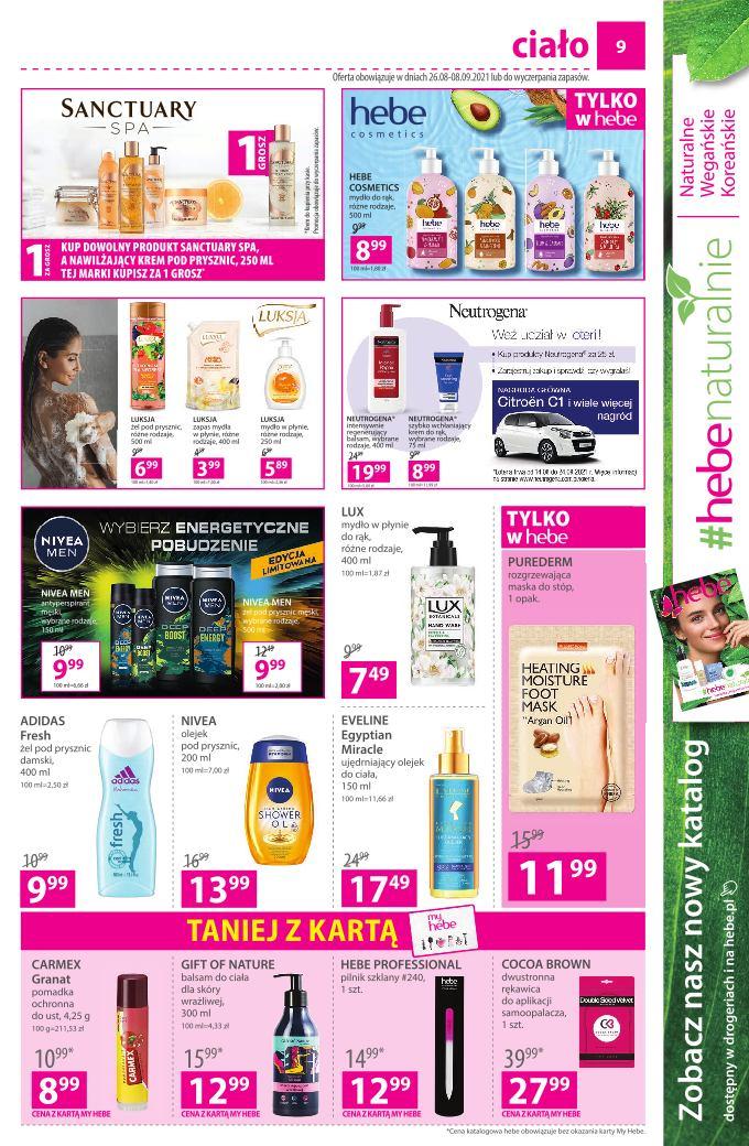 Gazetka promocyjna Hebe str. 9