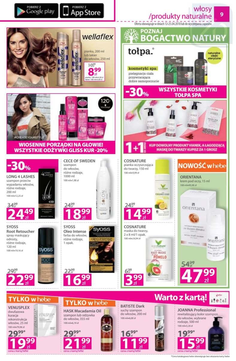 Gazetka promocyjna Hebe str. 9