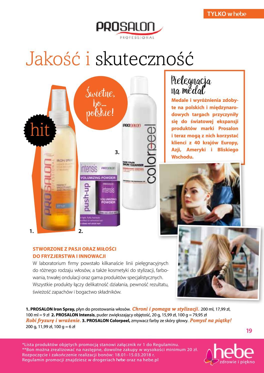 Gazetka promocyjna Hebe str. 19