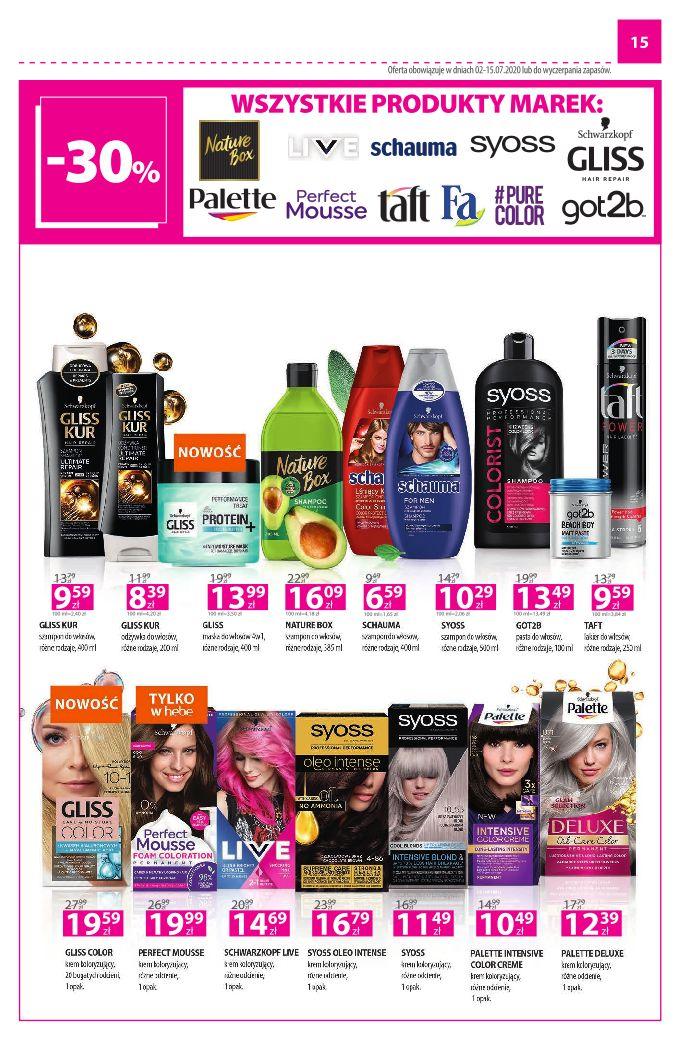 Gazetka promocyjna Hebe str. 15