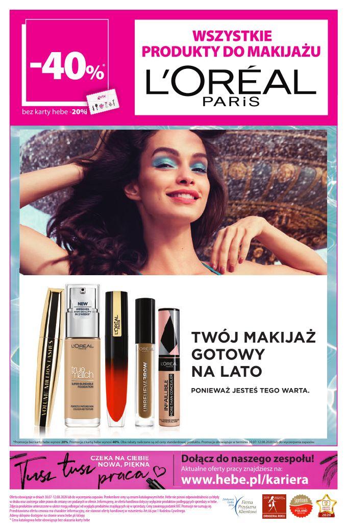 Gazetka promocyjna Hebe str. 20