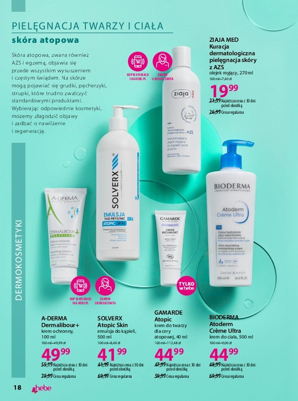 Gazetka promocyjna Hebe str. 18