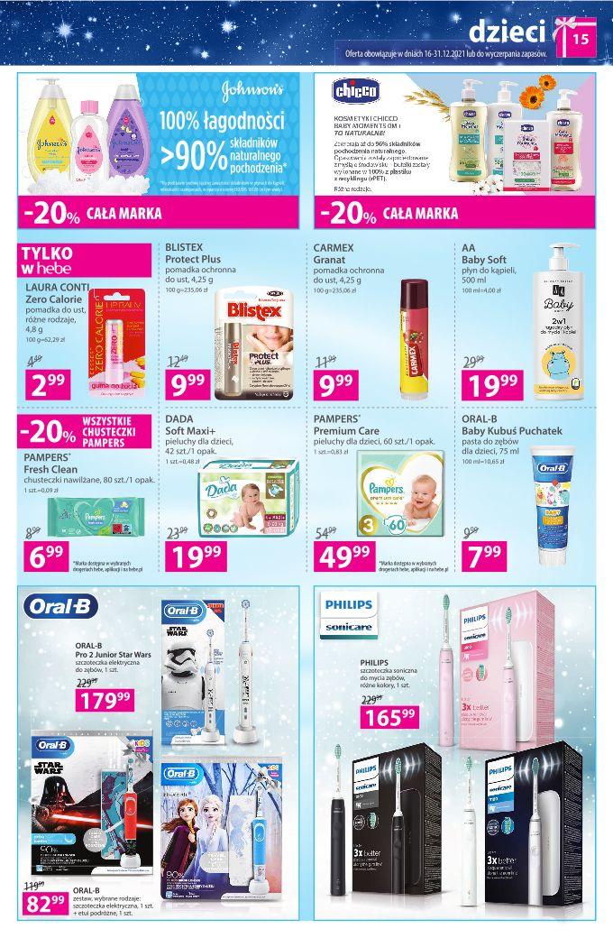 Gazetka promocyjna Hebe str. 15