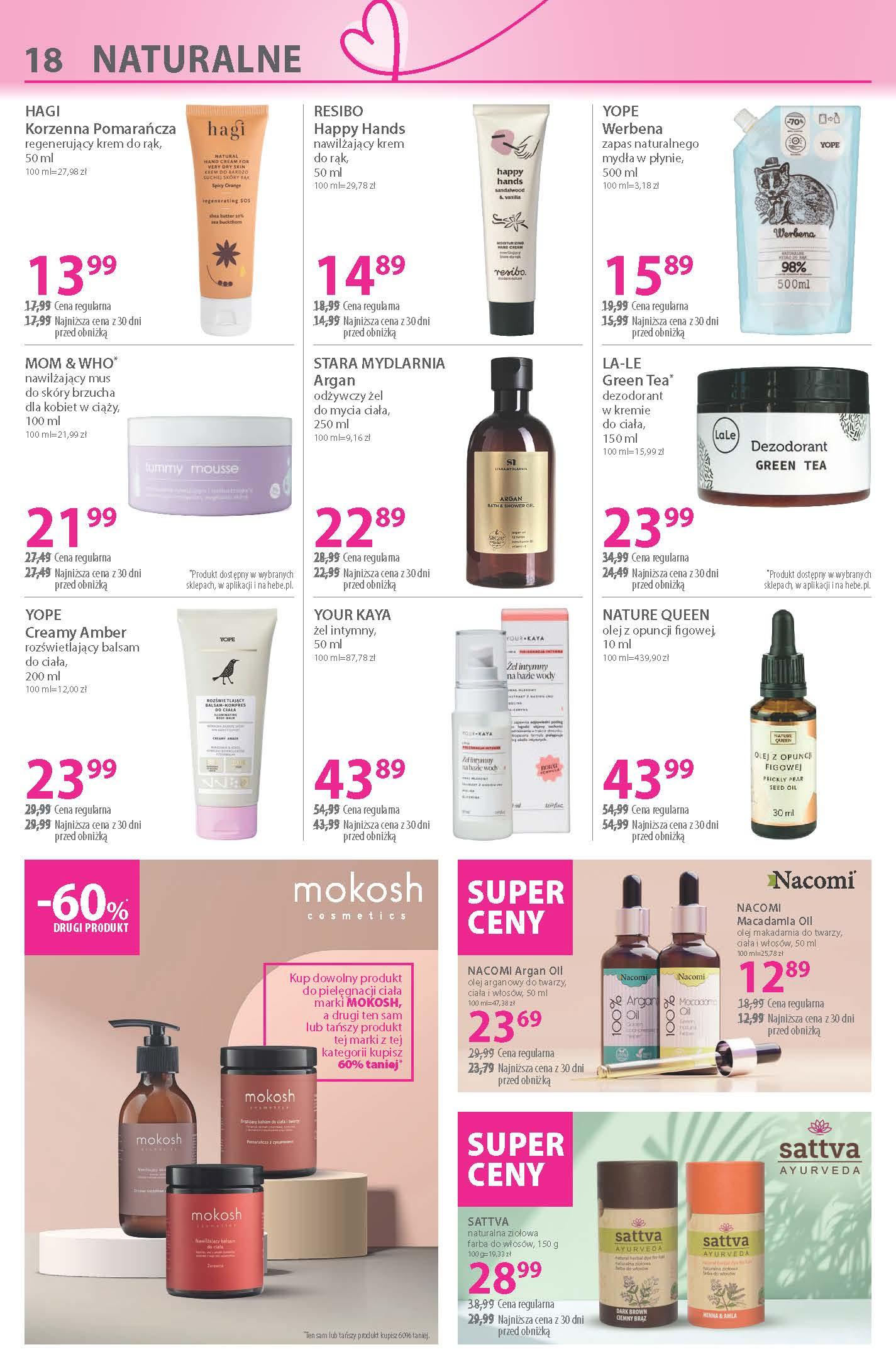 Gazetka promocyjna Hebe str. 18