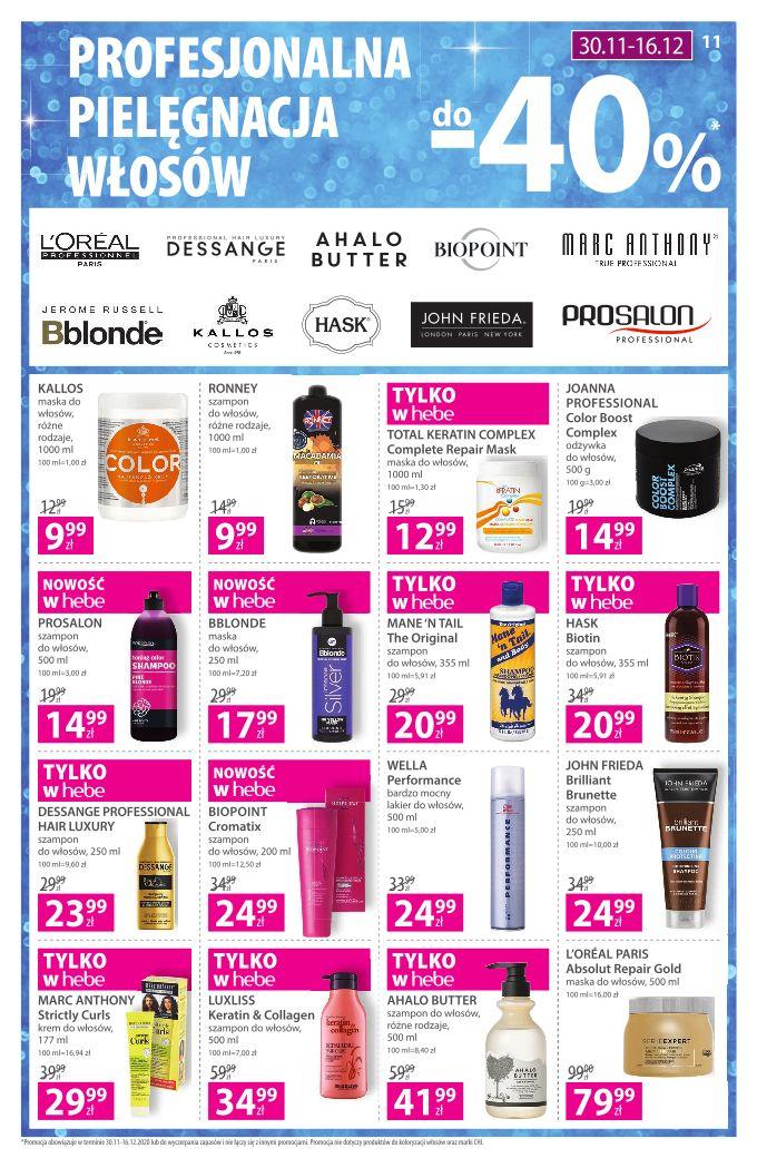 Gazetka promocyjna Hebe str. 11