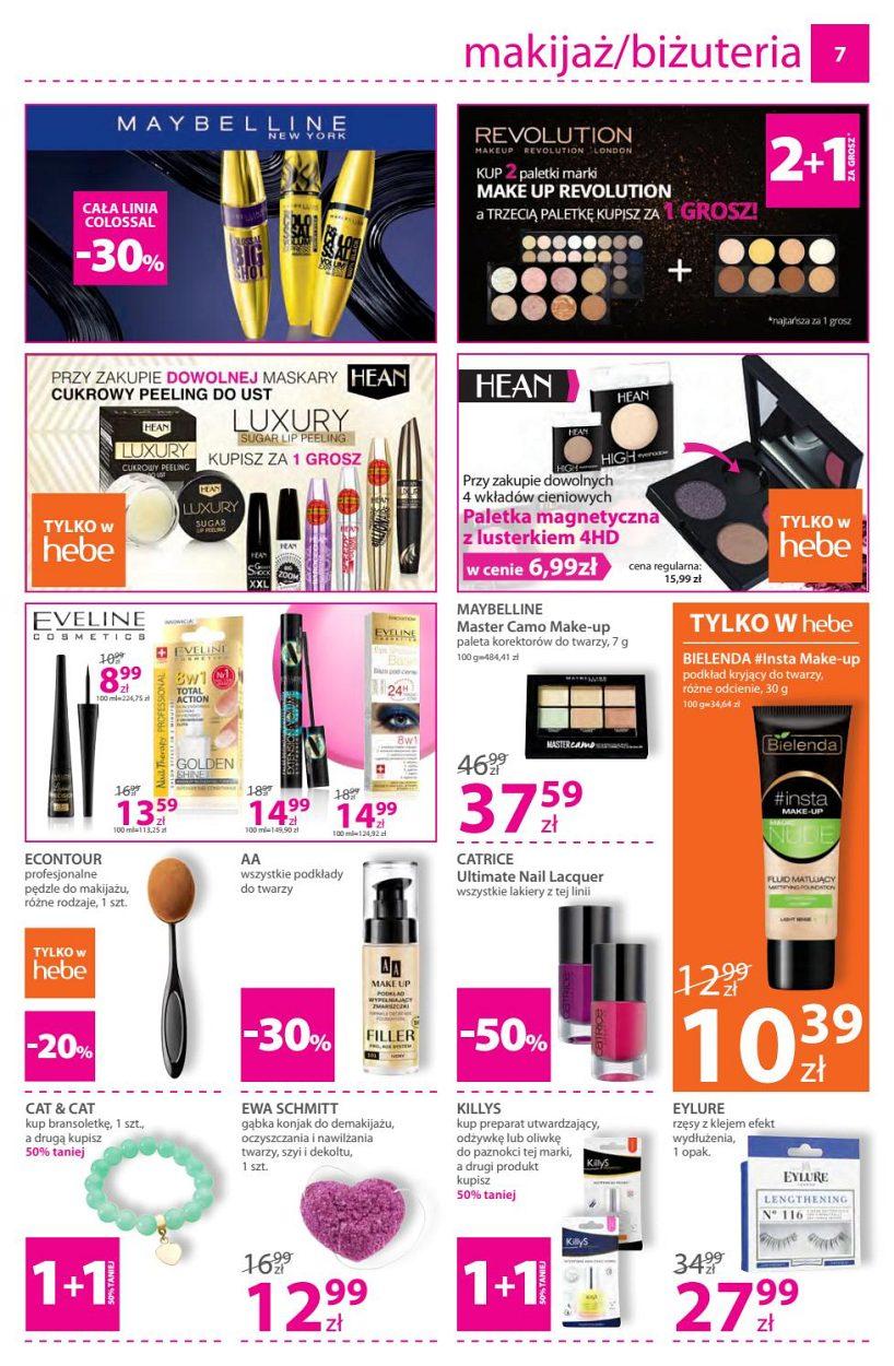 Gazetka promocyjna Hebe str. 7