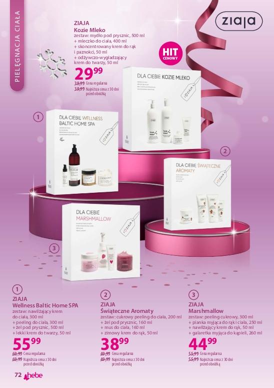 Gazetka promocyjna Hebe str. 72