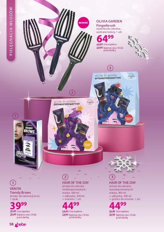Gazetka promocyjna Hebe str. 58