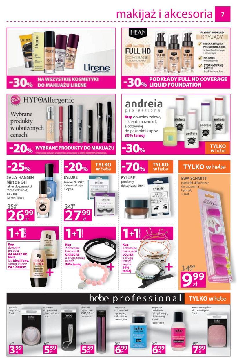 Gazetka promocyjna Hebe str. 7