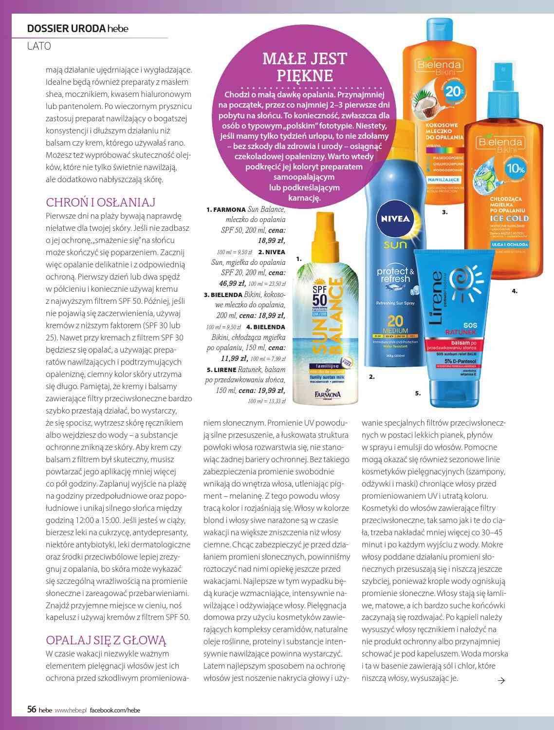 Gazetka promocyjna Hebe str. 56