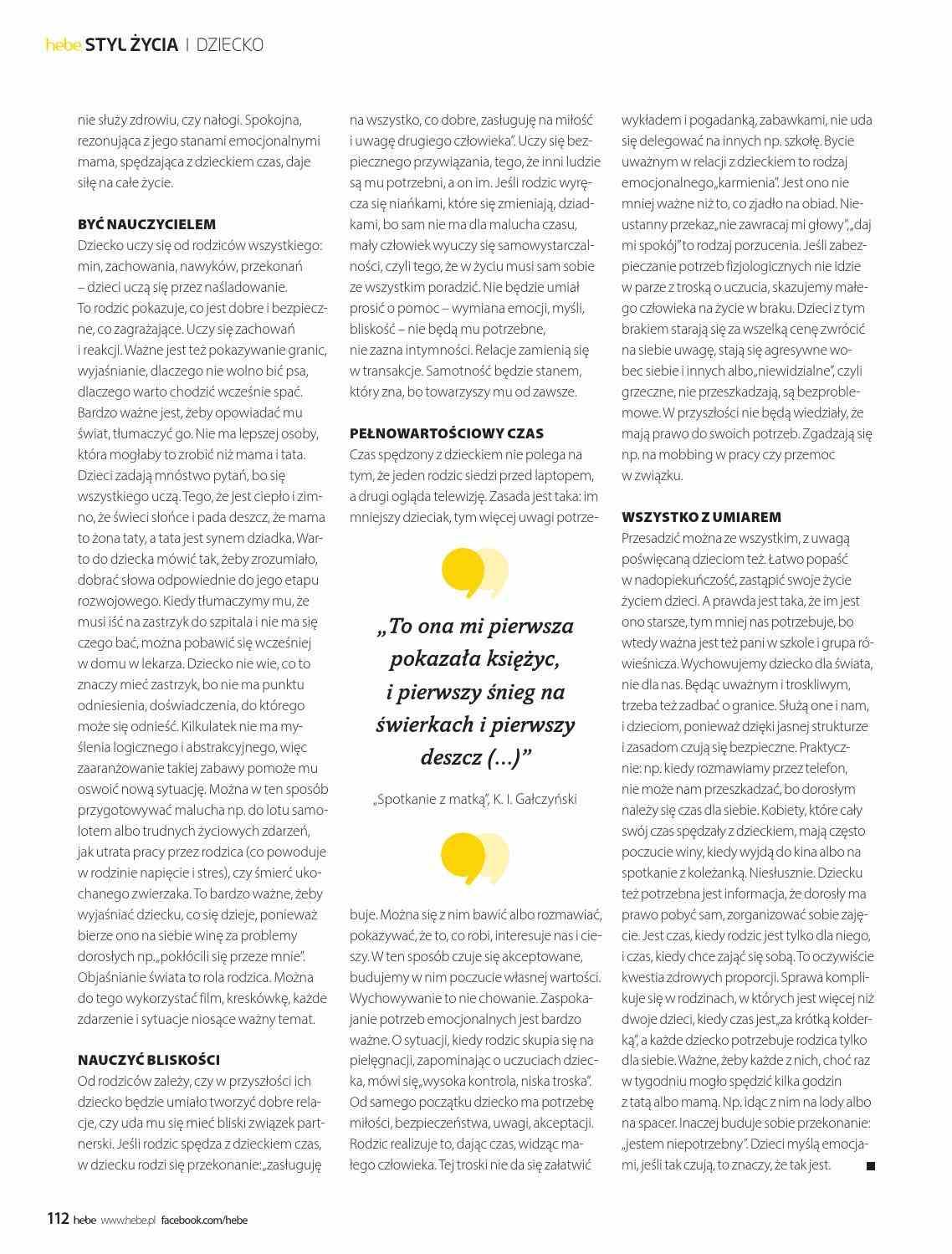 Gazetka promocyjna Hebe str. 112