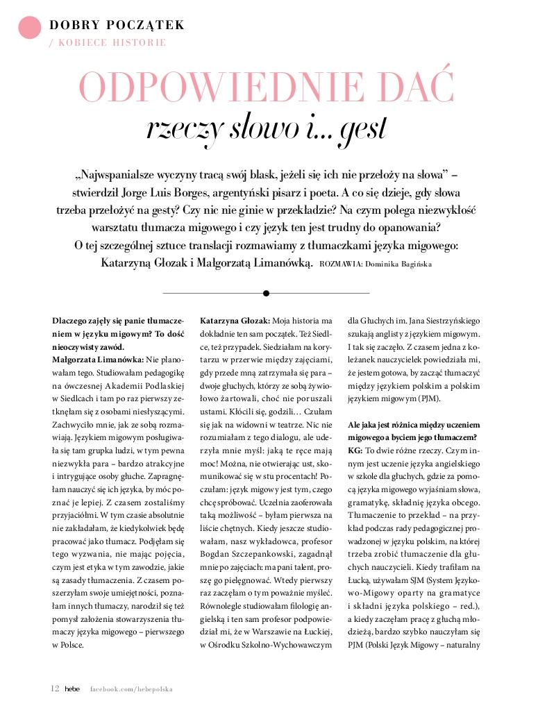 Gazetka promocyjna Hebe str. 12