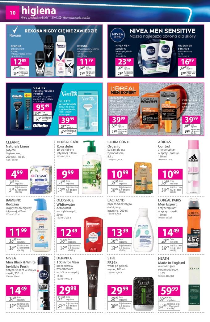 Gazetka promocyjna Hebe str. 10