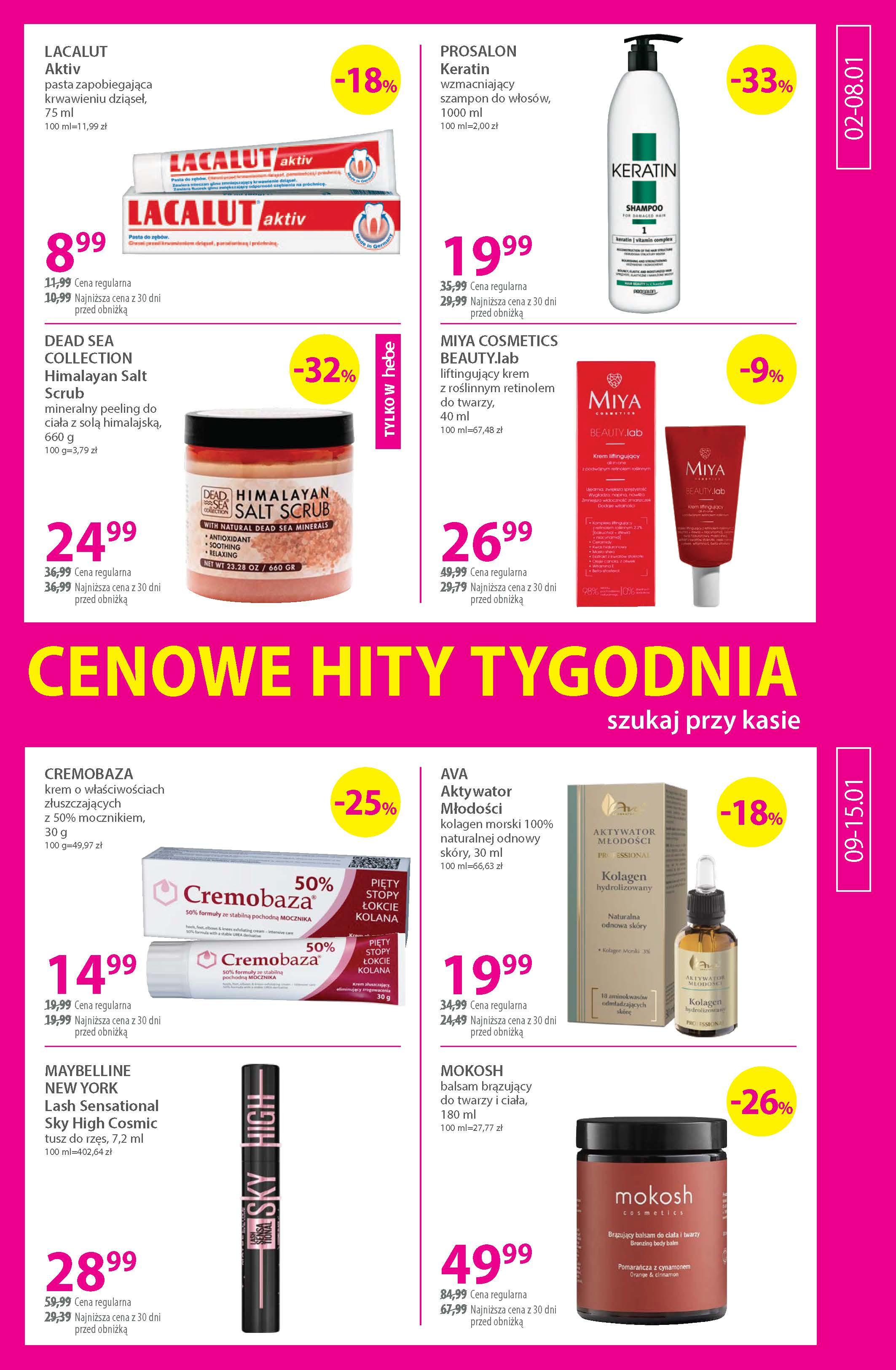 Gazetka promocyjna Hebe str. 2