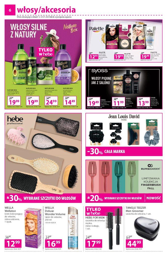 Gazetka promocyjna Hebe str. 6