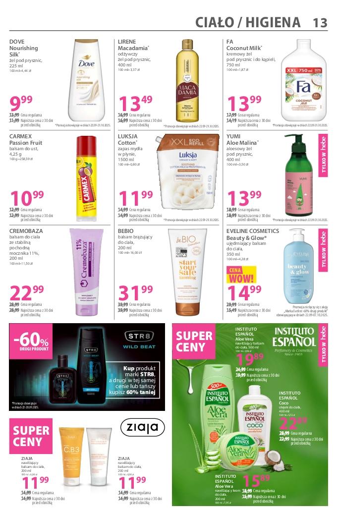 Gazetka promocyjna Hebe str. 13
