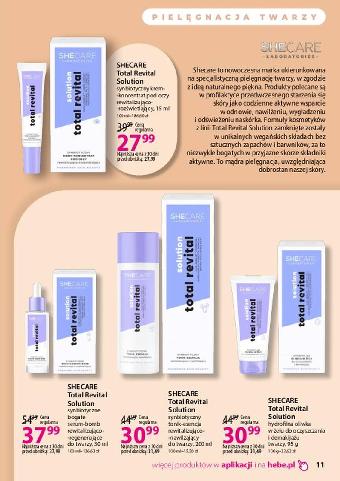 Gazetka promocyjna Hebe str. 11