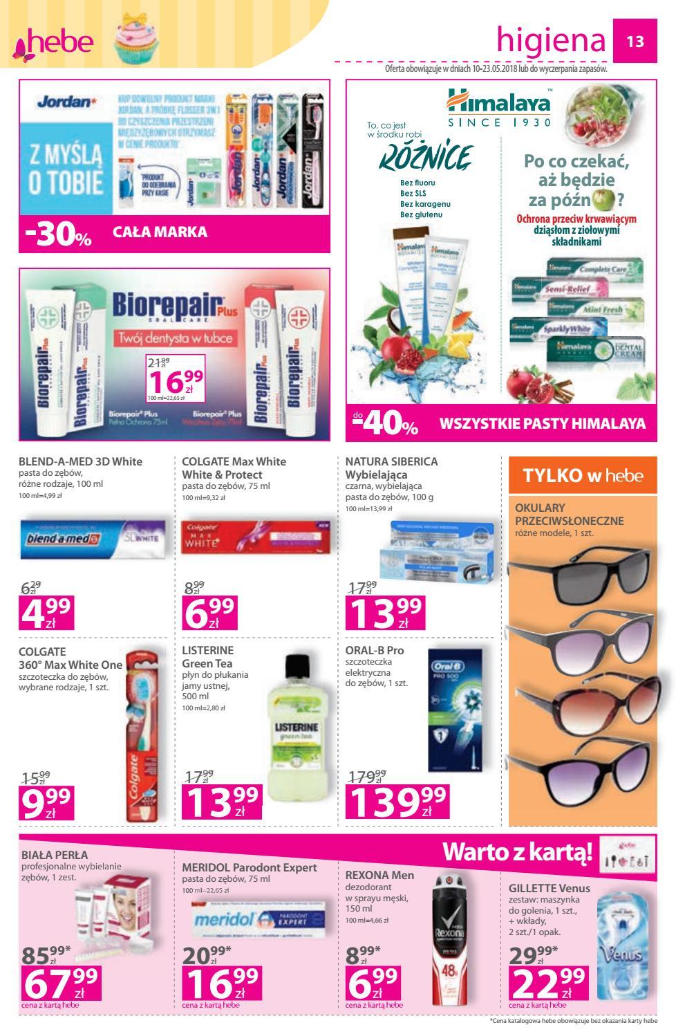 Gazetka promocyjna Hebe str. 13