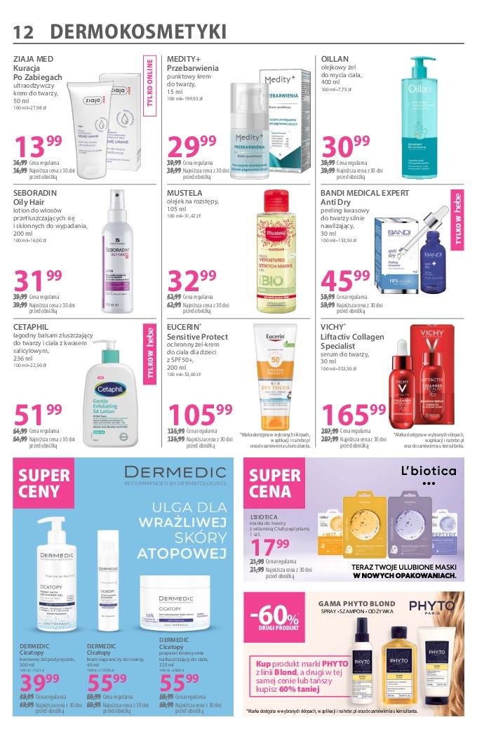 Gazetka promocyjna Hebe str. 12