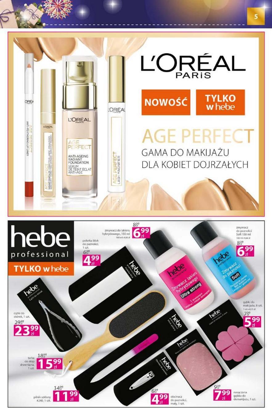 Gazetka promocyjna Hebe str. 5