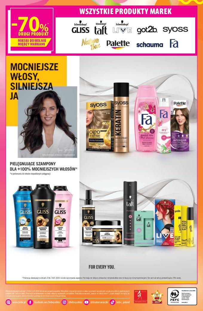Gazetka promocyjna Hebe str. 18