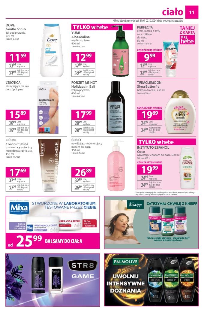 Gazetka promocyjna Hebe str. 11